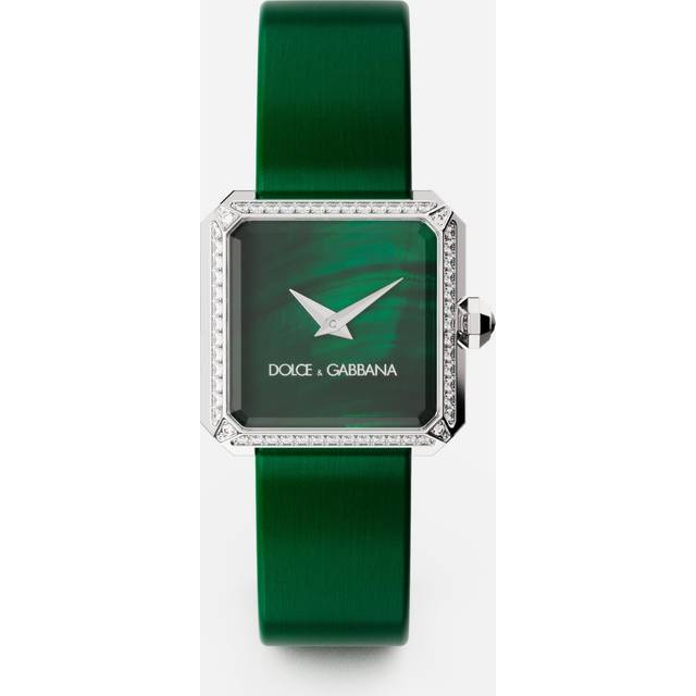 Dolce & Gabbana Sofia Steel Watch With Colorless Diamonds - Woman Watches Green Onesize