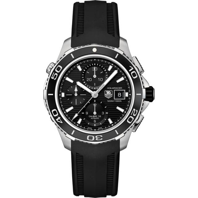TAG Heuer Watch Aquaracer Automatic Chronograph - Title Black