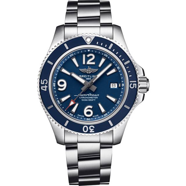 Breitling Watch Superocean Automatic 42 Blue Steel Bracelet D - Blue