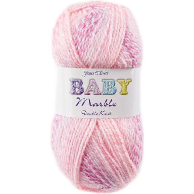 (BM1) James Brett Baby Marble DK Acrylic Double Knit Knitting Yarn 100g