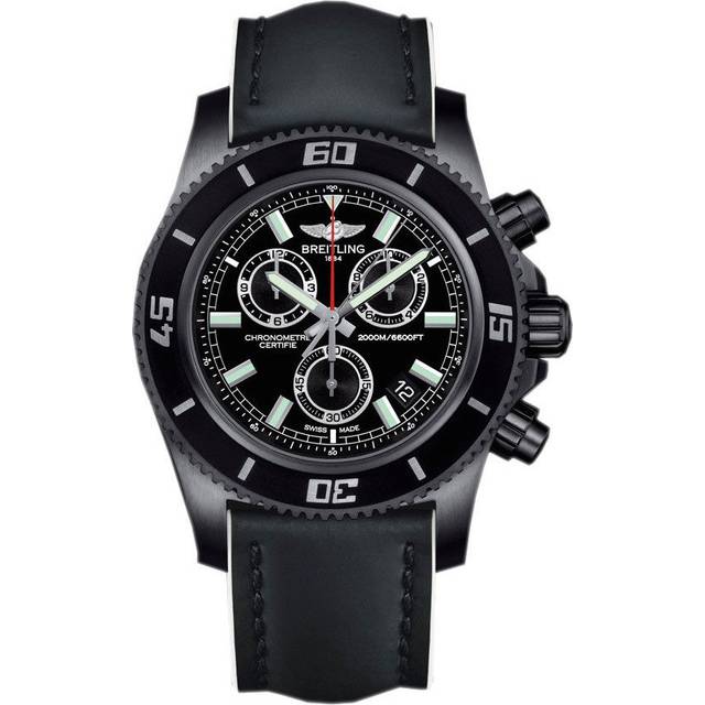 Breitling Watch Superocean Chronograph M2000 Blacksteel Limited Edition D - Black