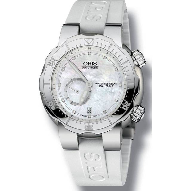 Oris Divers Titan Small Second Date Diamond D - White