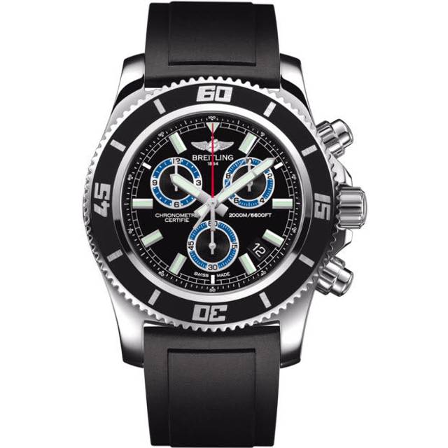 Breitling Watch Superocean Chronograph M2000 Volcano Black - Black