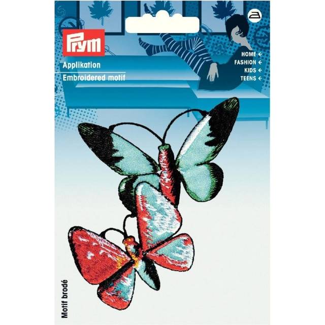 Prym Patch Motif Butterflies - each