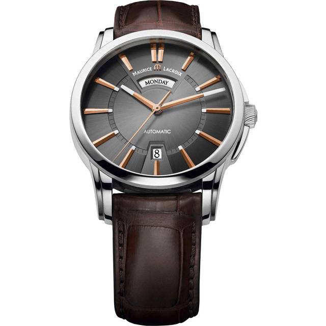 Maurice Lacroix Watch Pontos Day Date - Black