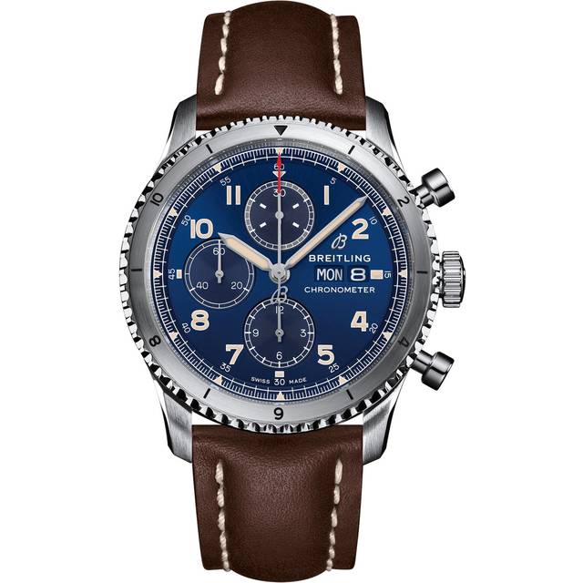 Breitling Watch Aviator 8 Chronograph 43 - Blue
