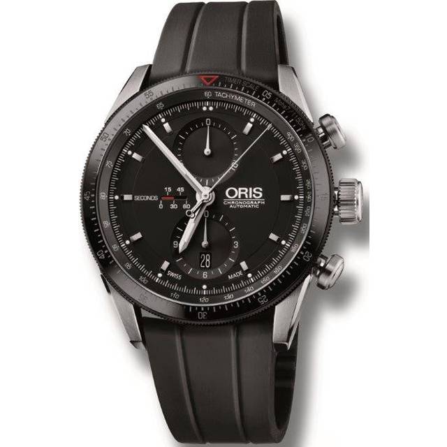 Oris Watch Artix GT Chronograph Rubber - Black