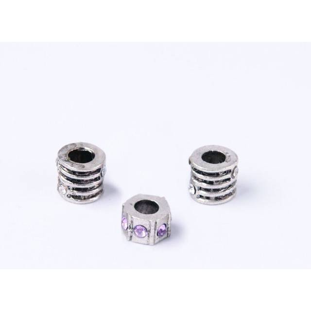 Trimits Spacer Beads Crystal Rose R/stone Mix 4