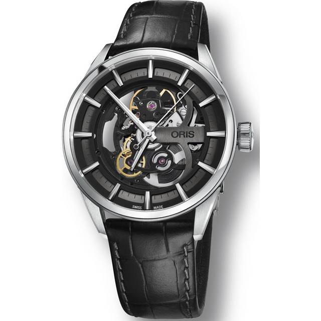 Oris Watch Artix Skeleton Leather - Grey