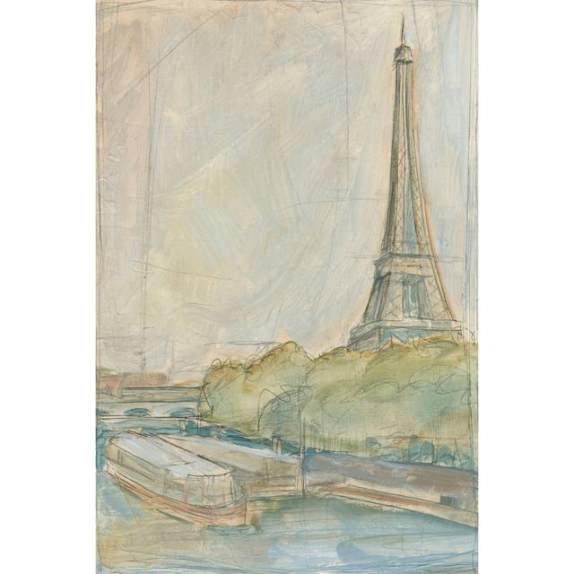 View of Paris II - Wrapped Canvas Art Prints (76cm H x 51cm W x 3.8cm D)