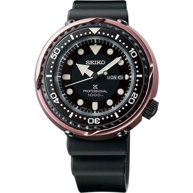 Seiko Watch Prospex Tuna The 1978 Saturation Divers Limited Edition D - Black