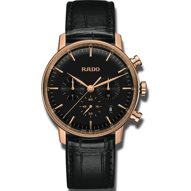 Rado Watch Coupole Classic Quartz Chronograph - Black