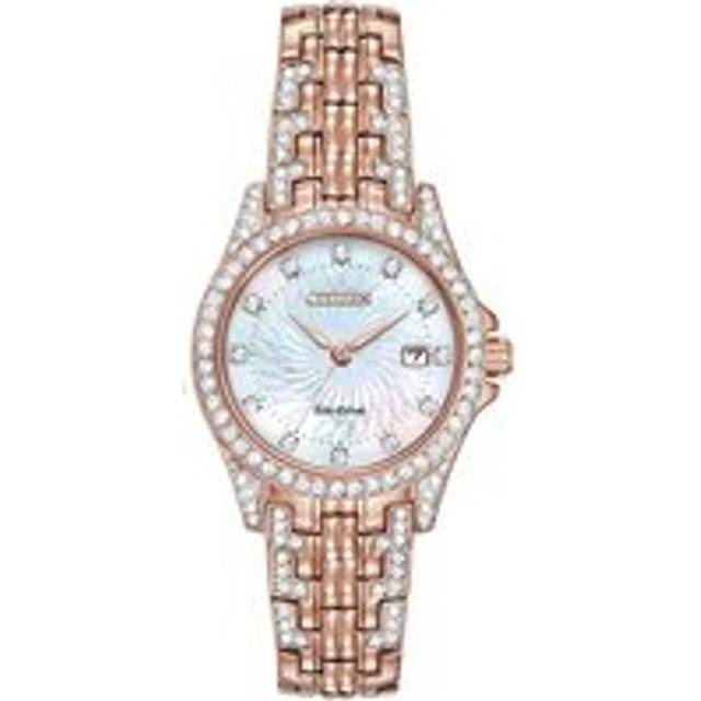 Citizen EW1228-53D Silhouette Crystal Eco-Drive Bracelet Watch - W9110