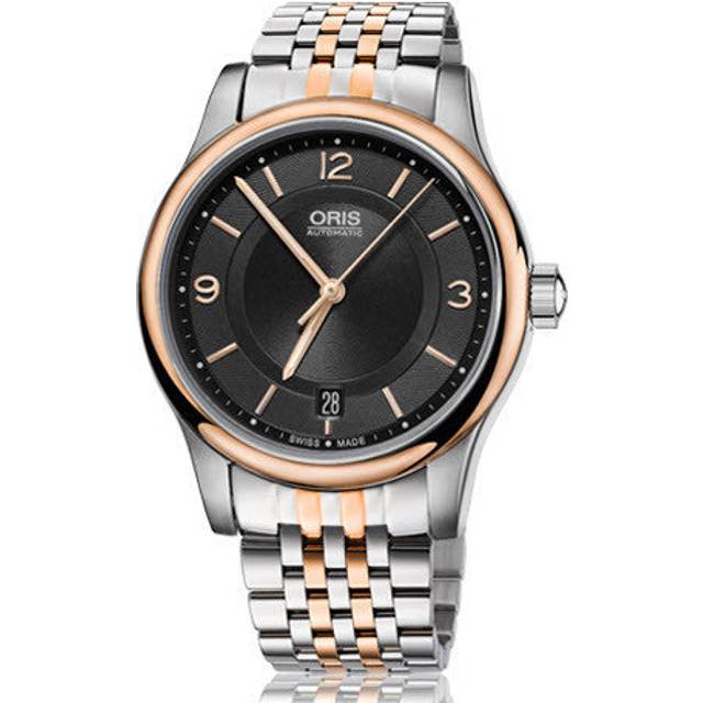 Oris Watch Classic Date Bracelet - Black