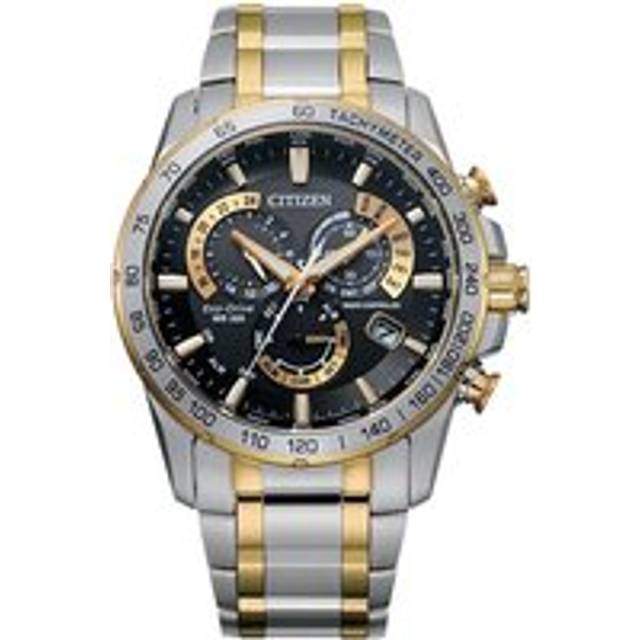 Citizen AT4004-52E Perpetual Chronograph A-T Eco-Drive Bracelet Watch - W3819