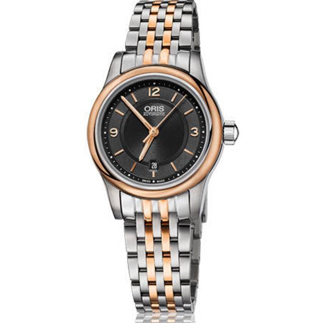 Oris Watch Classic Lady Date Bracelet - Black