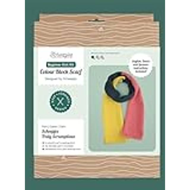 Scheepjes Beginner Knit kit Colour Block Scarf - 1pc