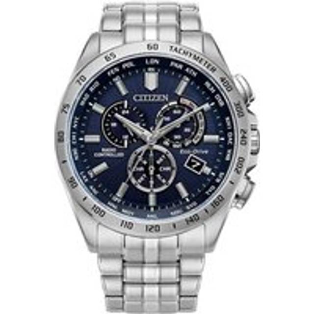 Citizen CB5870-58L Eco-Drive Perpetual Calendar A-T Chronograph Bracelet Watch - W38157