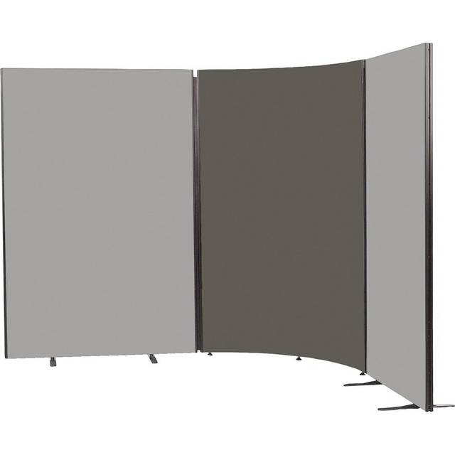 Wood Partition - Gunmetal (122.5cm H x 180cm W x 3cm D)