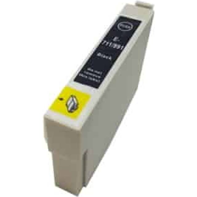 Epson T0711 svart bläckpatron 12ml Kompatibel - C13T07114011