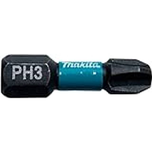 Makita Impact Black Torsion Phillips Screwdriver Bits PH3 25mm Pack of 2