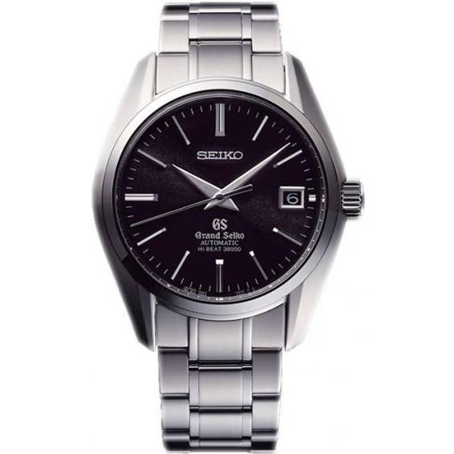 Grand Seiko Watch Mechanical Hi Beat - Black