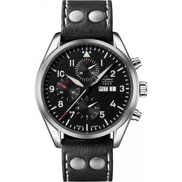 Laco Watch Chronographs Monte Carlo - Black