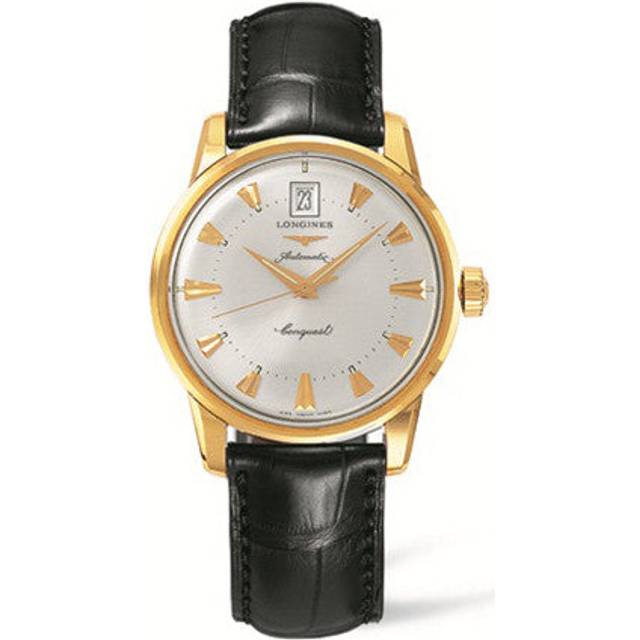 Longines Watch Conquest Heritage Mens D - Silver
