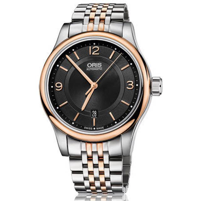 Oris Watch Classic Date Bracelet - Black