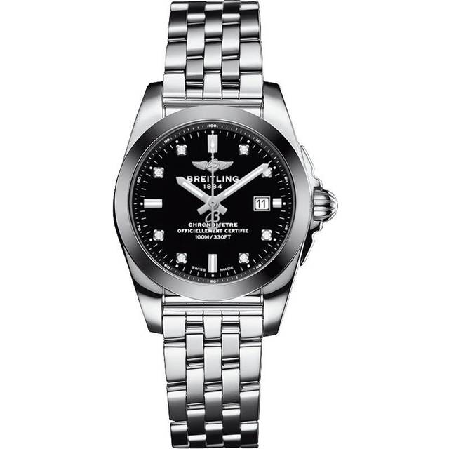 Breitling Watch Galactic 29 Sleekt Black Trophy Pilot Bracelet - Black