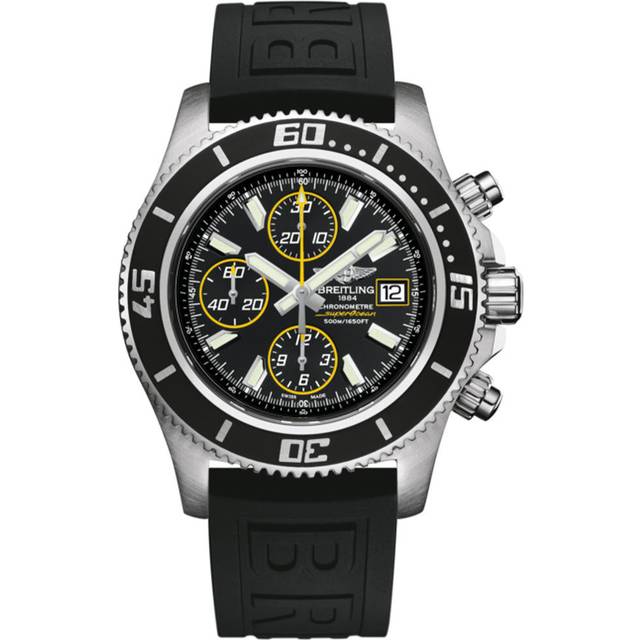 Breitling Watch Superocean Chronograph Abyss Yellow - Black