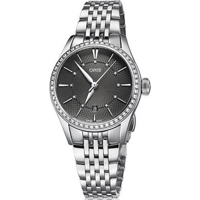 Oris Watch Artelier Lady Date Bracelet - Option1 Value Grey