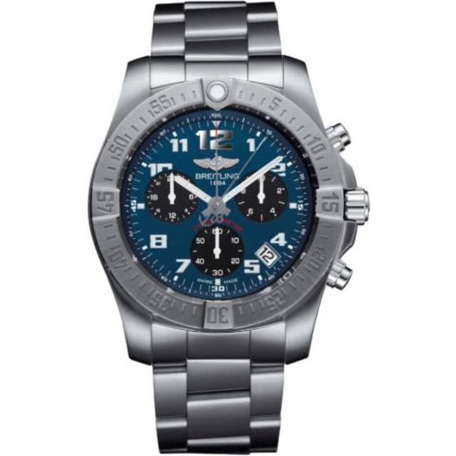 Breitling Watch Chronospace Evo B60 Titanium Mariner Blue - Blue