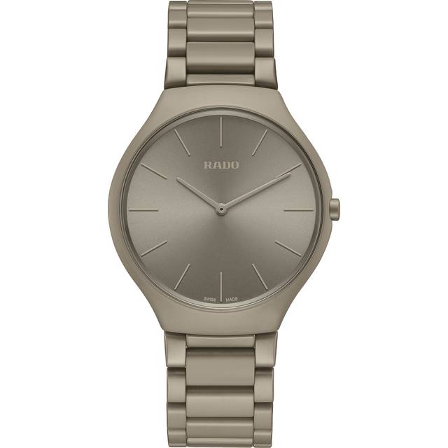 Rado Watch True Thinline Les Couleurs Natural Umber Limited Edition - Grey