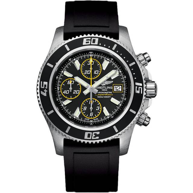 Breitling Watch Superocean Chronograph Abyss Yellow - Black