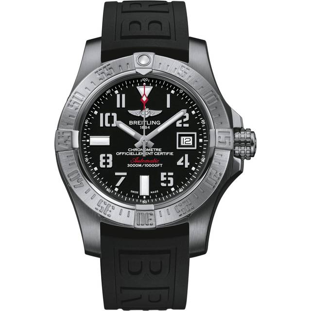Breitling Watch Avenger II Seawolf Volcano Black - Black