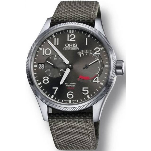 Oris Watch Big Crown ProPilot Caliber 111 Grey Textile - Grey