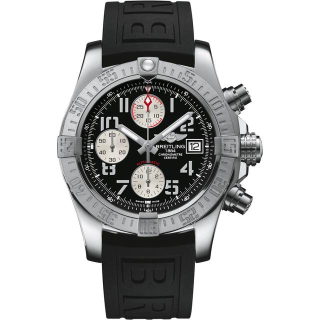 Breitling Watch Avenger II Chronograph Diver Pro III Tang Type - Black