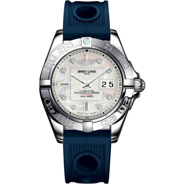 Breitling Watch Galactic 41 Pearl Diamond - White