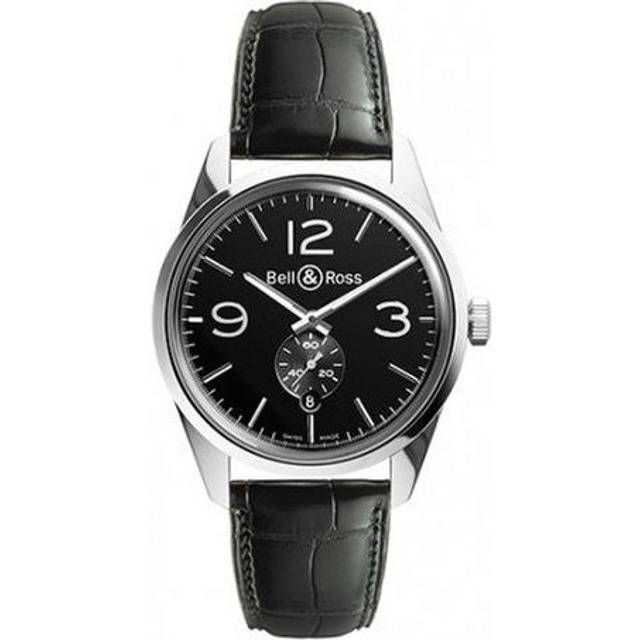 Bell & Ross Watch Vintage BR 123 Officer Black D - Black