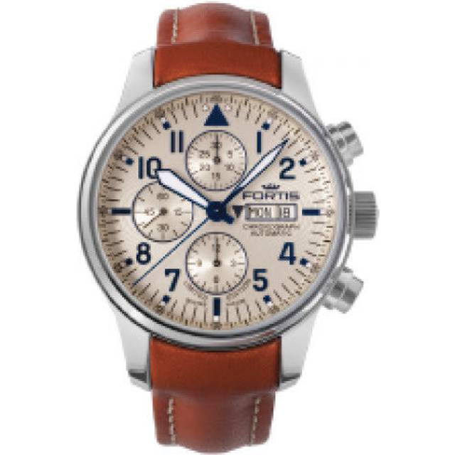Fortis Watch Aviatis F-43 Recon Chronograph Limited Edition - Silver