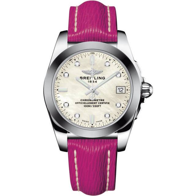 Breitling Watch Galactic 36 SleekT Pearl Diamond - White