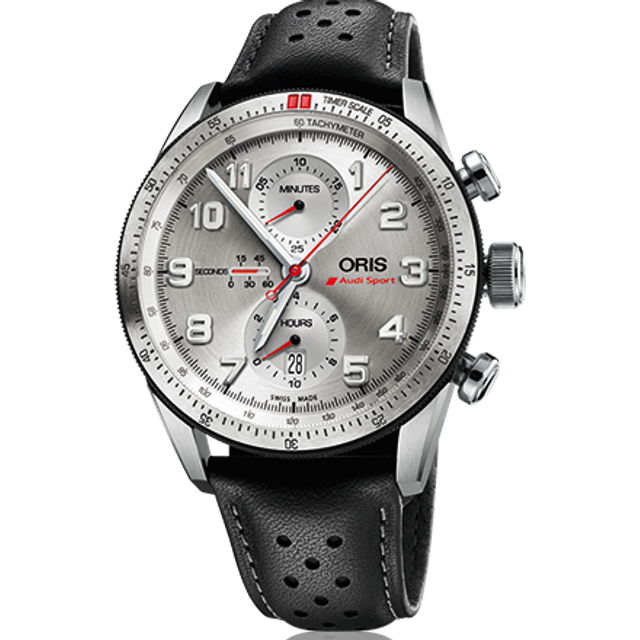 Oris Watch Audi Sport GT Chronograph Limited Edition - Silver