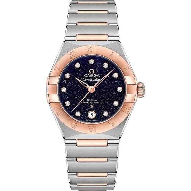 OMEGA Constellation 29mm 18K Rose Gold Diamond Automatic Ladies Watch