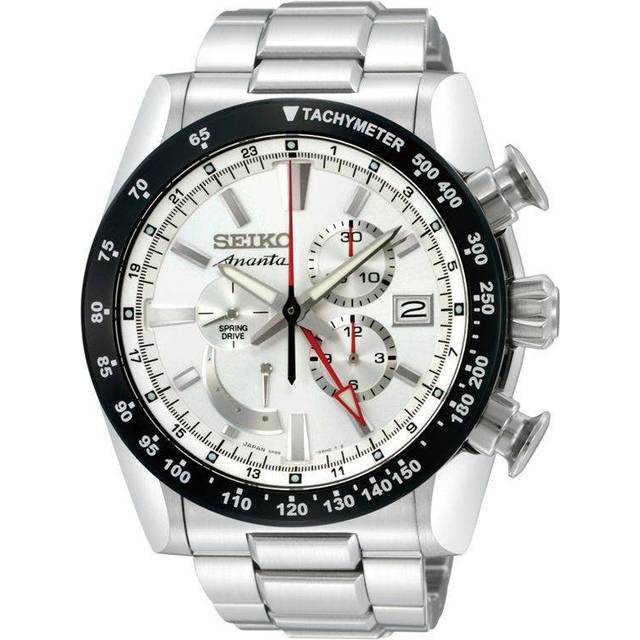 Seiko Ananta Spring Drive Chronograph - Silver