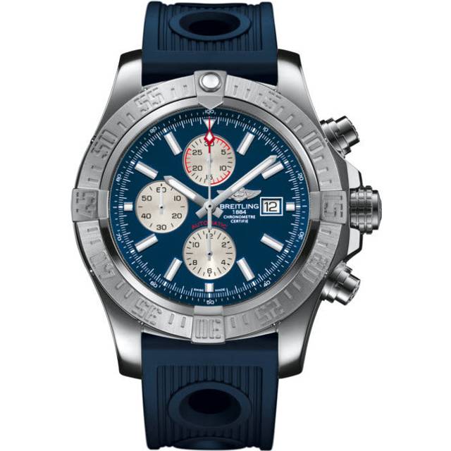 Breitling Watch Super Avenger II Steel Mariner Blue - Blue