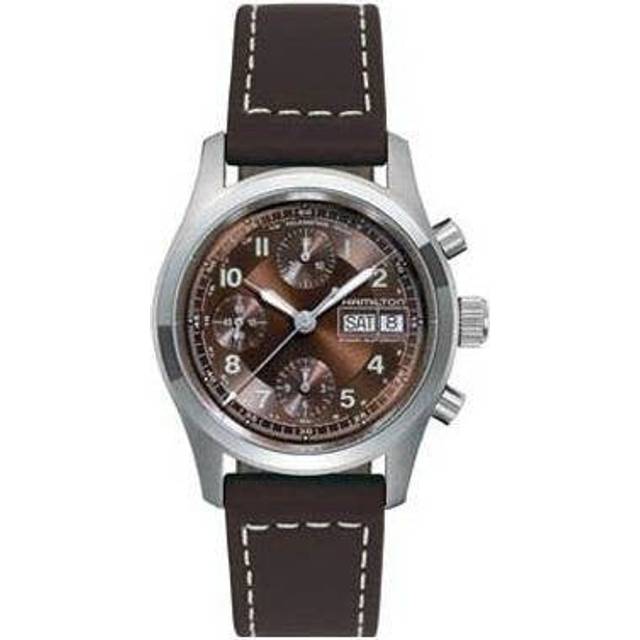 Hamilton Khaki Field Auto Chrono D - Brown