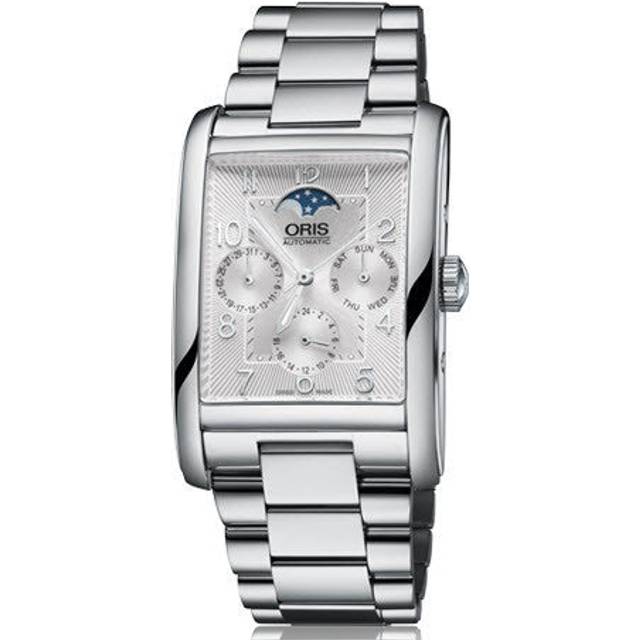 Oris Watch Rectangular Complication Bracelet - Silver