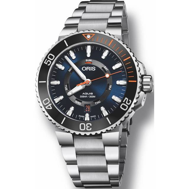 Oris Watch Aquis Staghorn Restoration Limited Edition - Blue