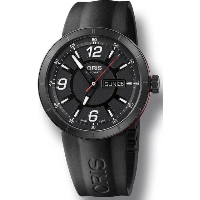 Oris Watch TT1 Ceramic Rubber D - Black